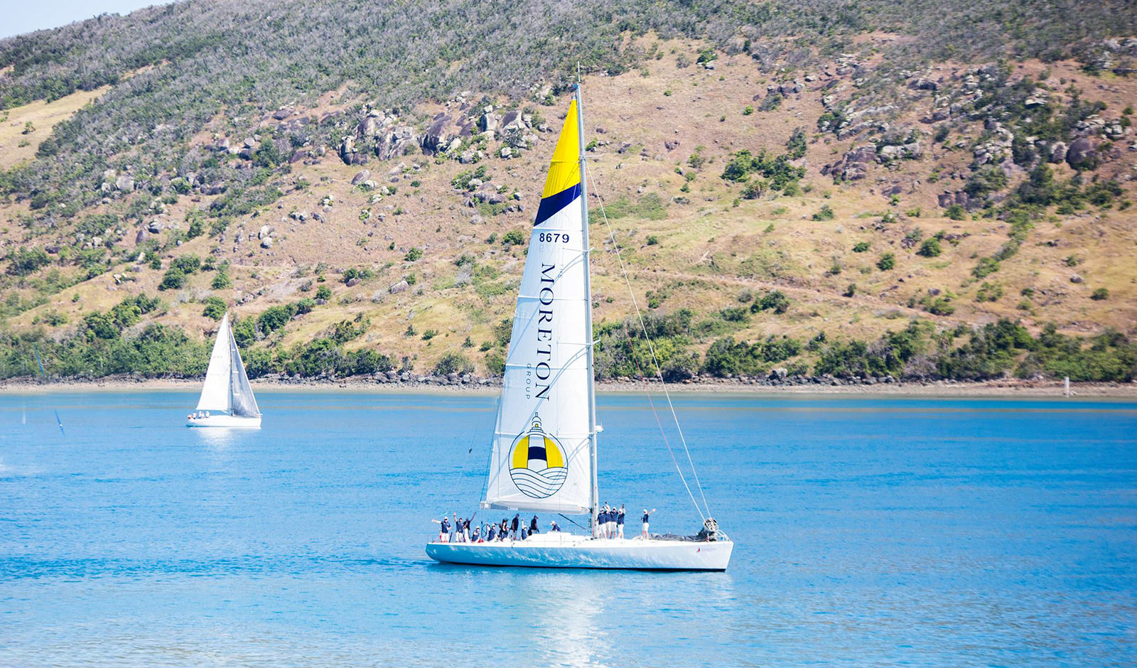 An image of a sail design on a sailboat