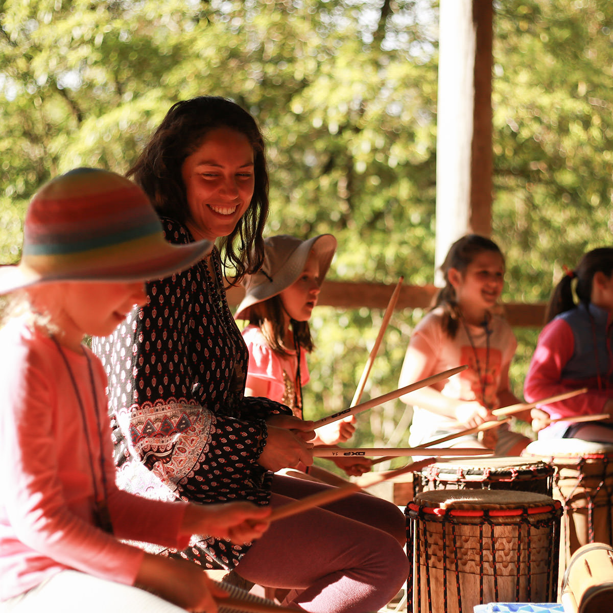 An image of a Rites of Passage camp