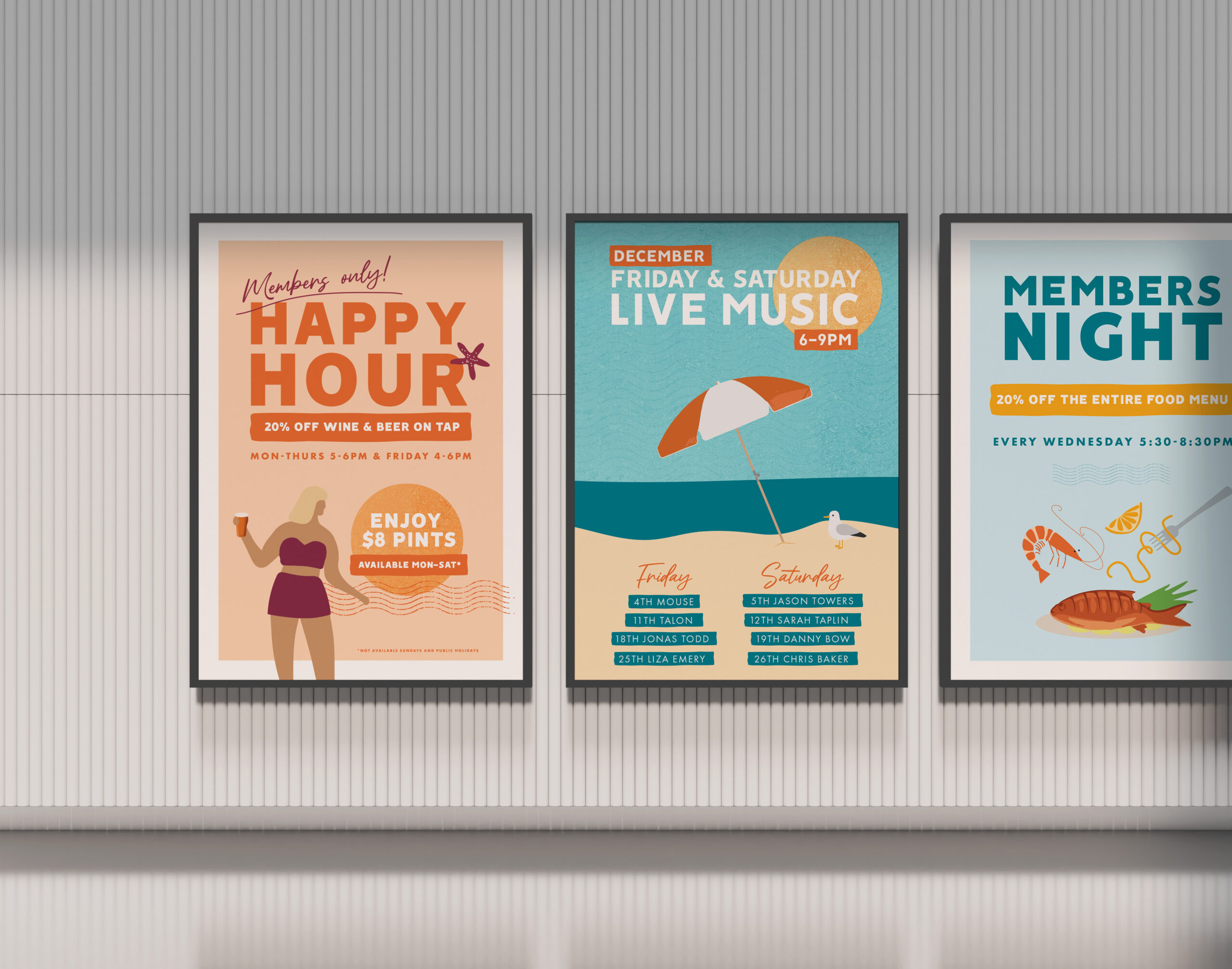 Tallebudgera Surf Club posters